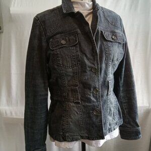 Vintage Contrast denim jacket (circa 2000) in perfect condition